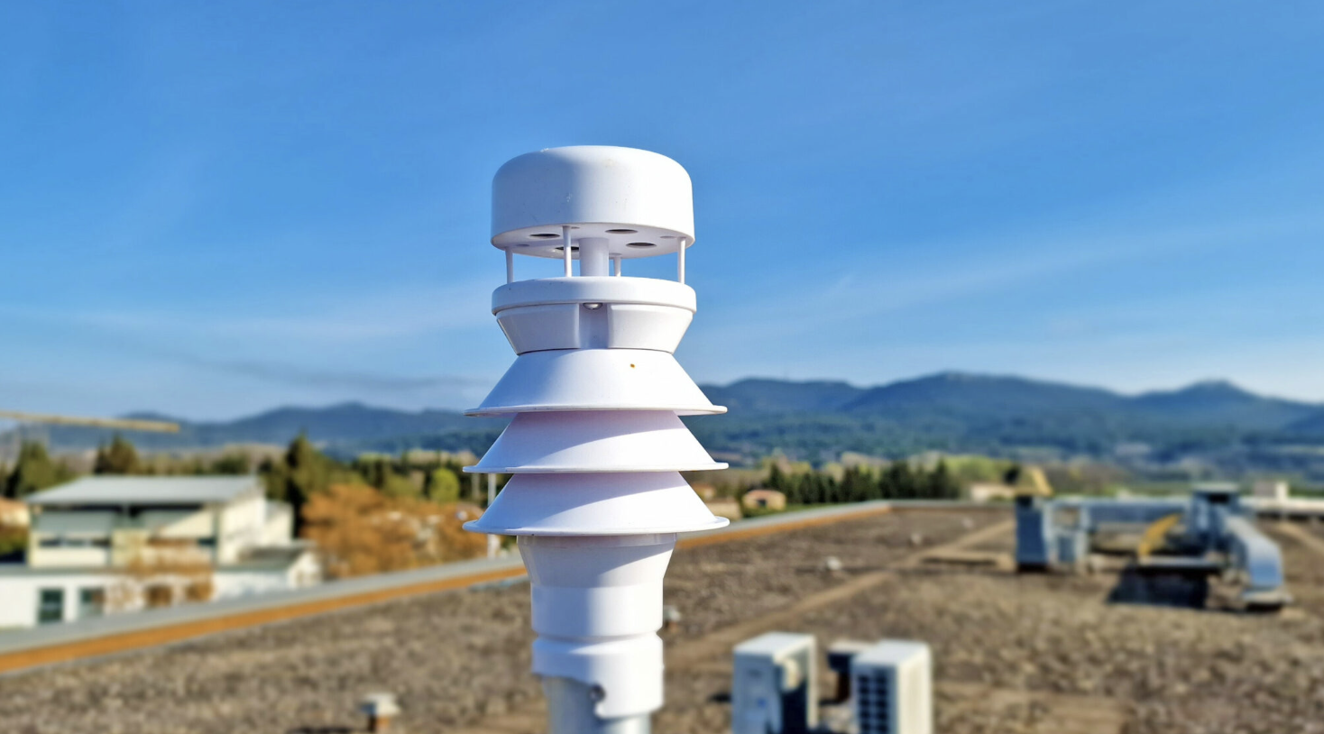 Equipment used to measure pollen counts